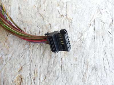 Mercedes Black 14 Pole 10 Wire Connector Plug A04354585282